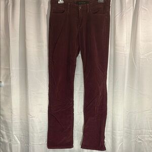 Calvin Klein Jeans Maroon Corduroy Trousers